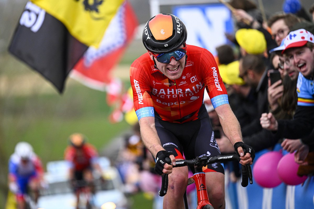 Gave it everything today!

First time doing Flanders with crowds was crazy, f****** love this race.

<a href="/BHRVictorious/">Team Bahrain Victorious</a> 
<a href="/bettiniphoto/">BettiniPhoto</a> 
#RVV #flanders