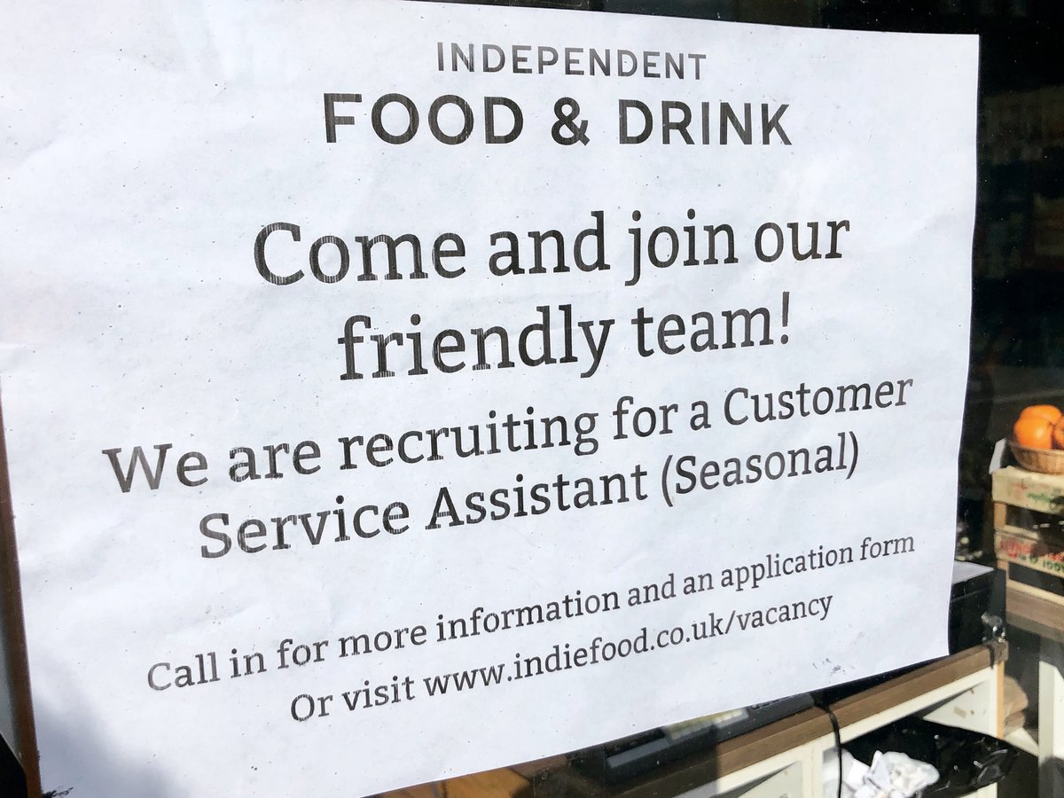 We're looking for a Customer Service Assistant to join our friendly team! £9.50ph, 5.6 weeks holiday (pro rata), staff discount. Immediate start, until end of October. #seahouses #job #vacancy