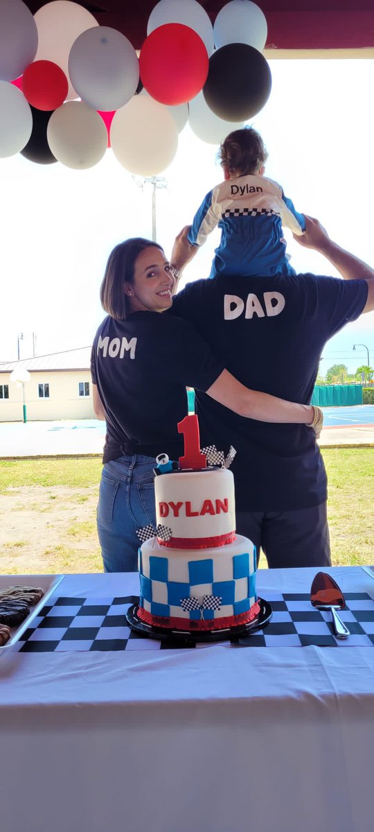 I (half) jokingly told my wife our son’s first bday should be Formula ONE themed. She understood the assignment and crushed it