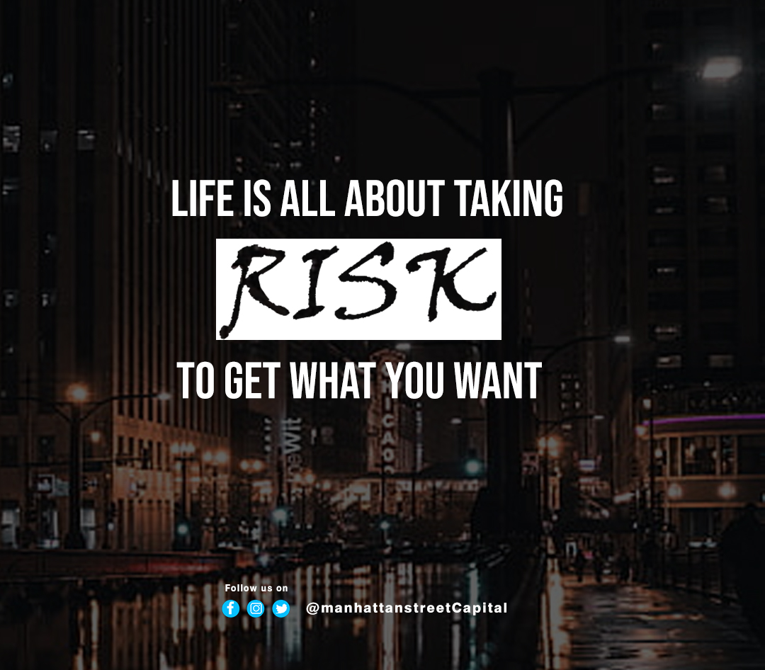 LIFE IS ALL ABOUT TAKING RISK TO GET WHAT YOU WANT.

our website: manhattanstreetcapital.com

#risktakers #successfulpeople #entrepreneurshipmotivation
