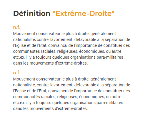 Leblues3's tweet photo. @jeanclaudealexi @ChnMart1 @Walobli Ptdr , étrange, votre définition n'est dans aucun dictionnaire.
Voila la vrai définition ; https://t.co/rqxA3Z3LB5