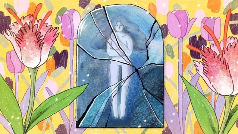 doris_liouu's tweet photo. this was for #them last Friday — happy late  #TransVisibility day! https://t.co/zyyecwrRHw