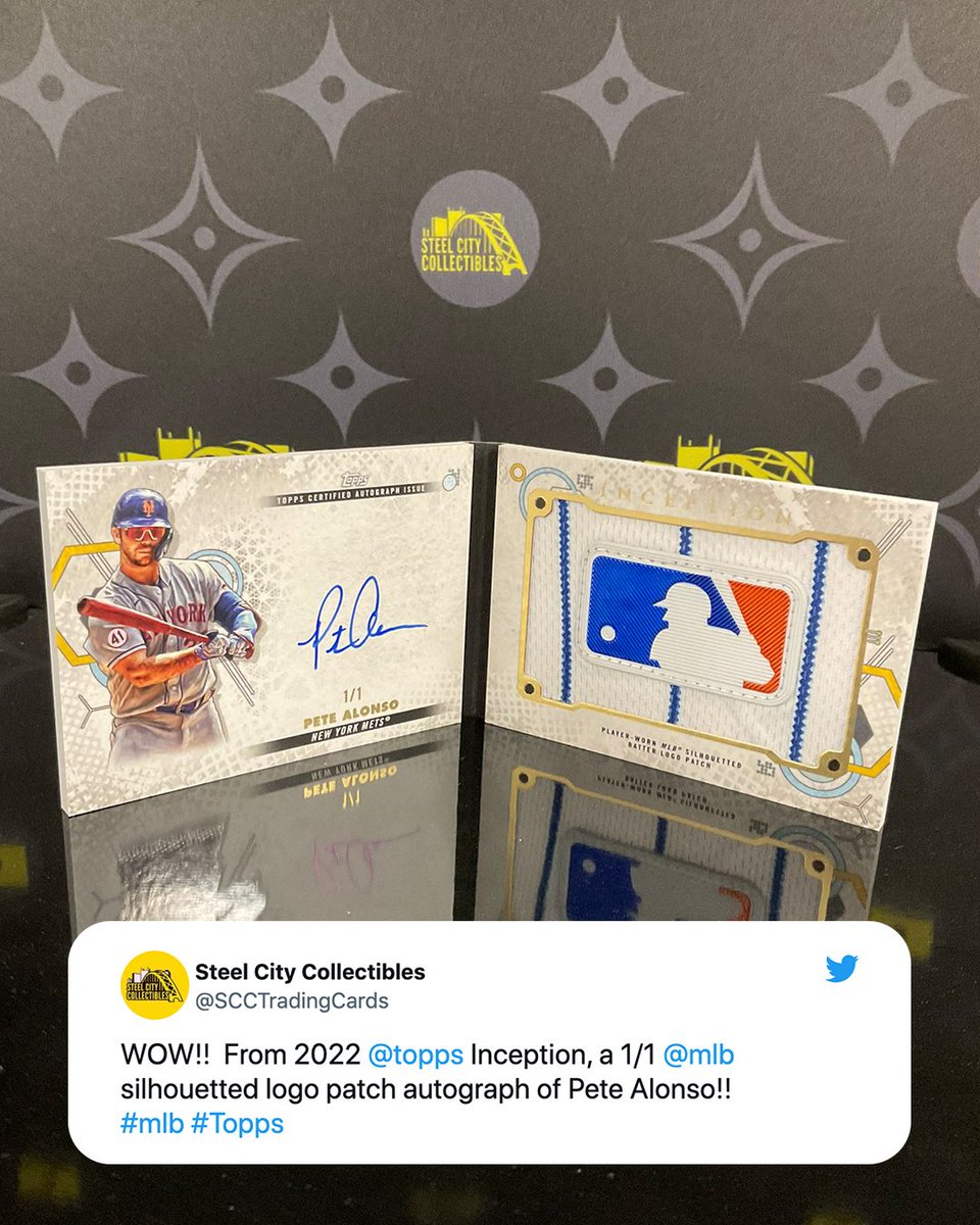 Topps's tweet image. These week one pulls from #ToppsInception were MASSIVE! 🤯

@LaytonSports | @SCCTradingCards | #Topps