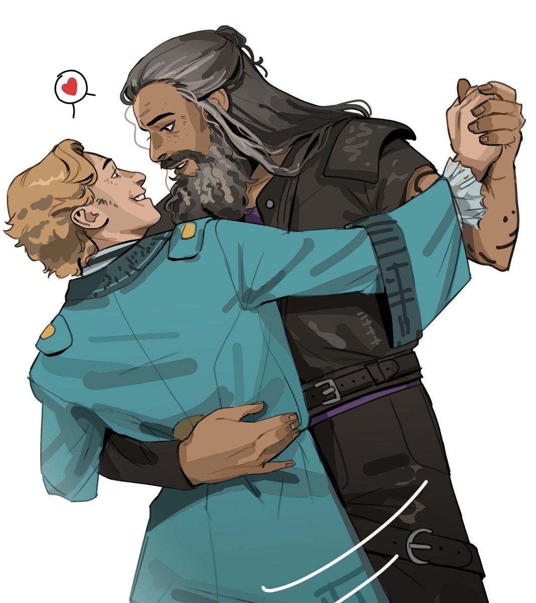 hansoeii's tweet photo. I need more of this show to stay mentally sane 🏳️‍🌈✨  #RenewOurFlagMeansDeath @hbomax https://t.co/93o7rA4HMV