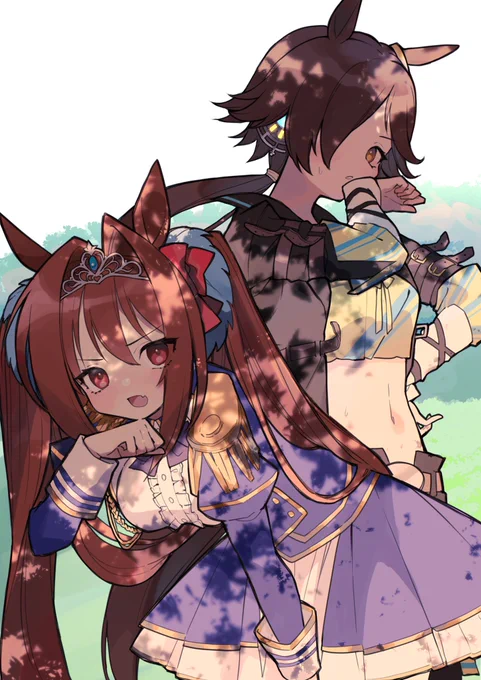 この2人好きです

#ウマ娘プリティダービー #ウマ娘
#ダイワスカーレット #ウオッカ 
