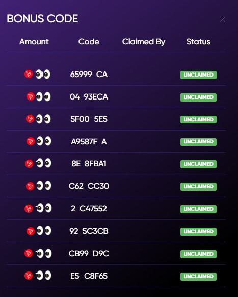 PasinoCom's tweet photo. ⌛️last 6 hours to participate in the #giveaway of $ 100 in #TRX 🎁🥳

These codes are missing only 1 number (0-9), choose a code and try to guess it! 👇👀

Claim it at https://t.co/YXrRw5ppZV 💙 https://t.co/cnC5OHfxyA