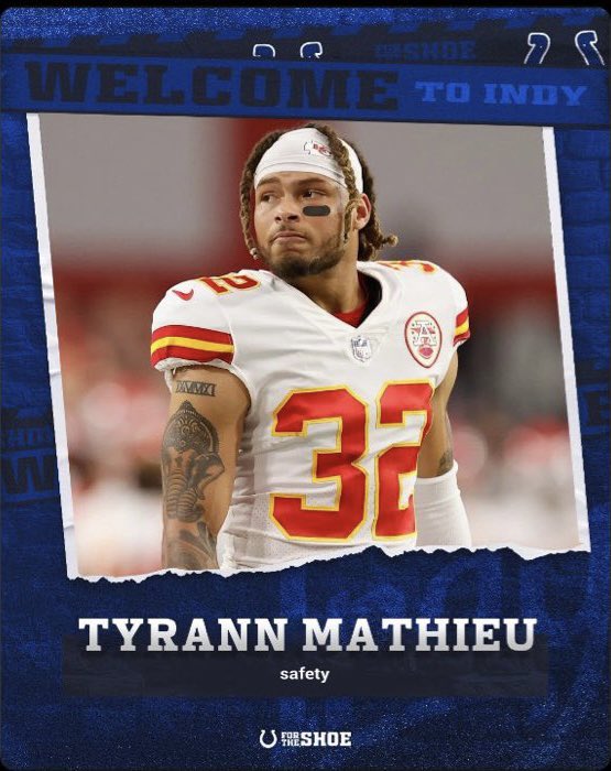 Smash that Retweet and Like button if you want the Honey Badger on this already scary #Colts defense.