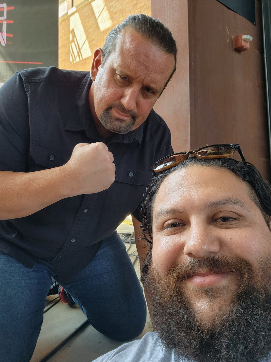 dngrz4's tweet photo. @BustedOpenRadio from 2016 #wrestlemania 32 preshow at a corner table in a small sports bar to #texaslive this weekend...it was an awesome show! Enjoyed every minute of it 
@THETOMMYDREAMER @GiftofGabSXM @davidlagreca1 @bullyray5150 @TheMarkHenry https://t.co/arp9JMeHtX