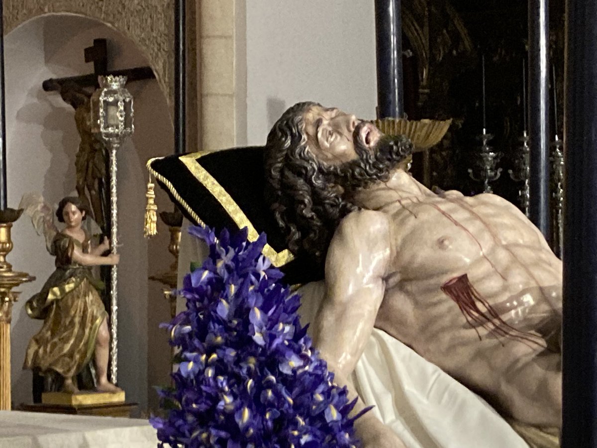 hdadsantamarta's tweet photo. Con el Ejercicio de las Cinco Llagas hemos finalizado la Veneración al Santísimo Cristo de la Caridad. Gracias, Señor, por este fructífero día junto a ti.

#SantaMarta
#CharitasChristiUrgetNos https://t.co/D36kz1Kg1b