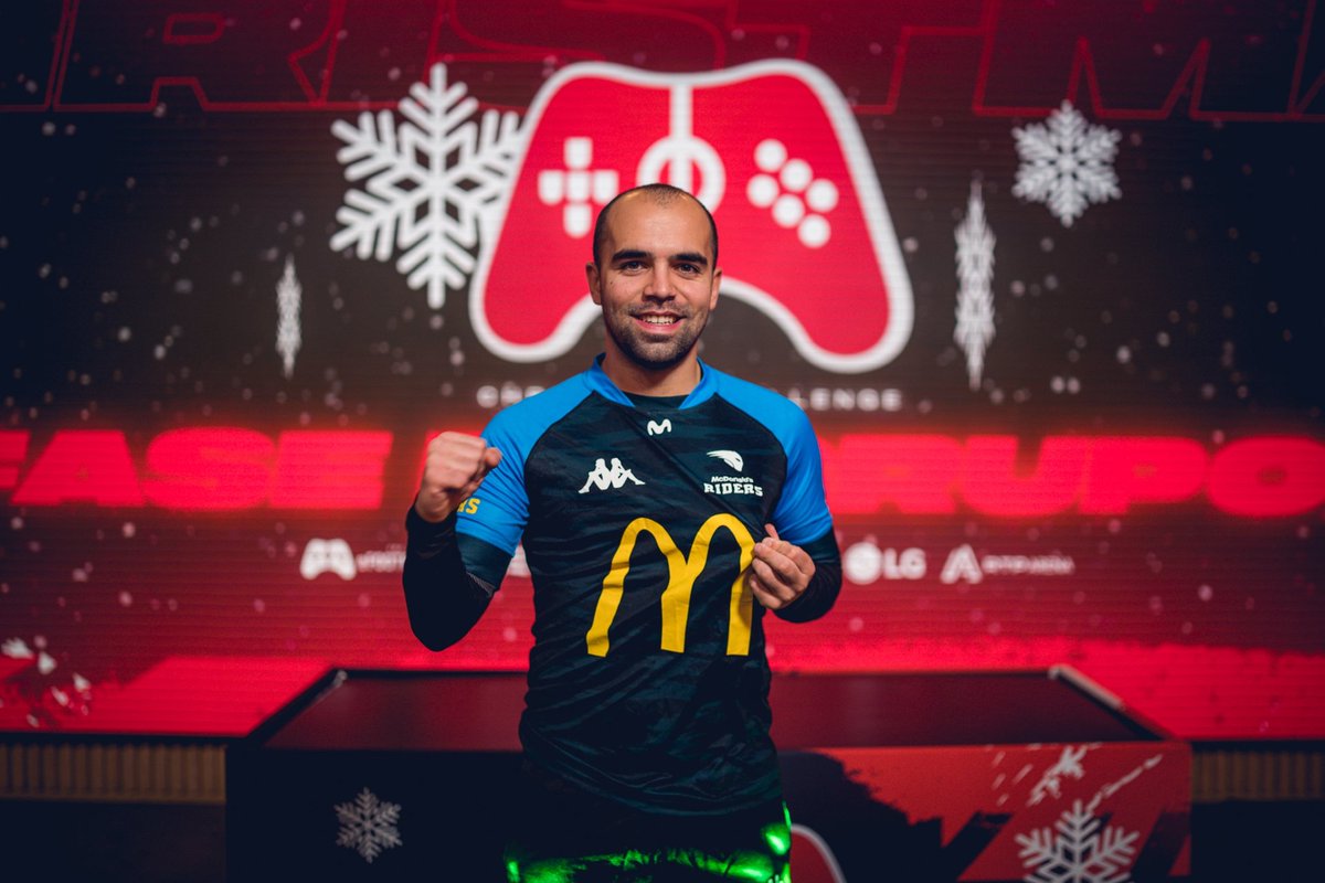 MovistarKOINOW's tweet photo. ⭐️⭐️ CAMPEÓN DEL #FPFDigitalChallenge ⭐️⭐️
💙🇵🇹 Más que orgullosos 🇵🇹💙
#McDonaldsRiders https://t.co/MnBI8KknWm