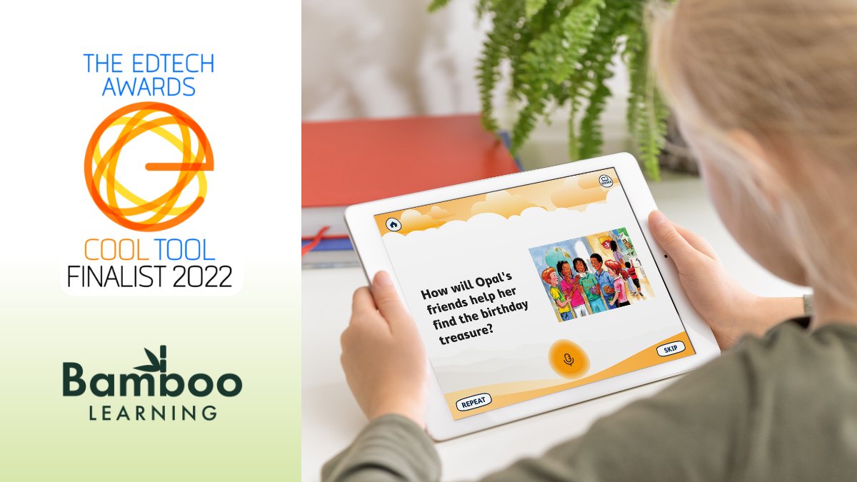 Honored to be a Finalist for Literacy/Reading Solution in the 2022 #EdTechAwards! Committed to helping teachers scale comprehension assessment &amp; lifting up students' #literacy. Thank you, <a href="/edtechdigest/">edtech digest</a>, for the recognition!