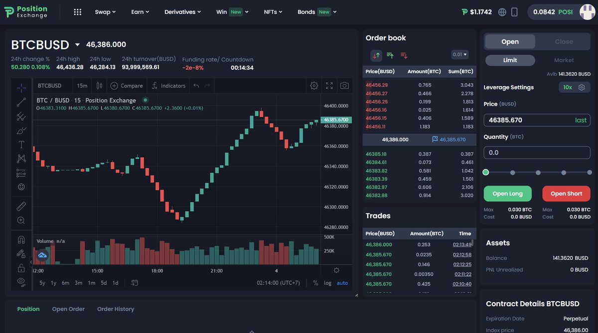 PositionEx's tweet photo. Have your made your first orders yet on https://t.co/7oySPiUR6W ? 👌💯

New to Perpetual Trading? Check out our beginner's guide 👇👇

https://t.co/2UBhGgzn4d

#POSI #PositionExchange #BNB #DeFi #trading https://t.co/g0vAKmAVg8