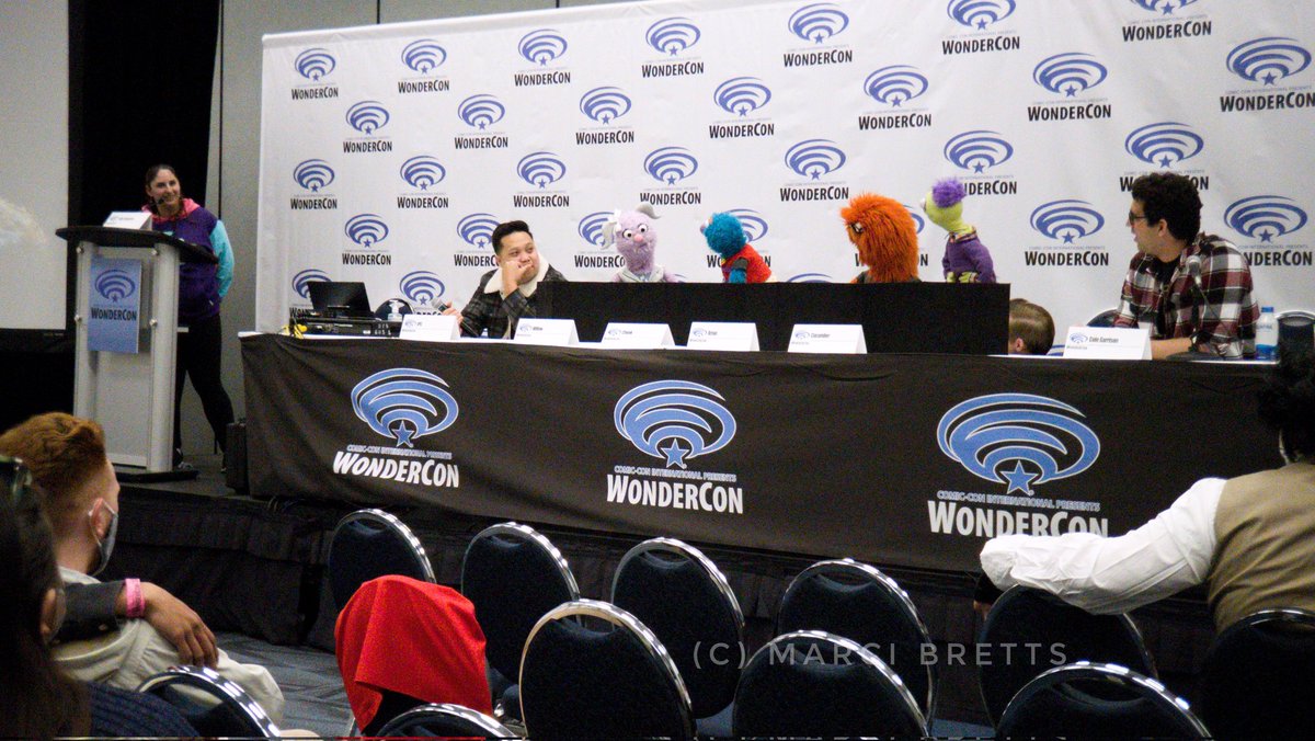 sdcomicfest's tweet photo. The Pop Culture Fantasy Draft, now with #puppets!  Can draftees survive the Temple's lava pit while being blasted by #kpop?!  @Comic_Con #wondercon #Wondercon2022 #mupets #Geek #nerd https://t.co/6UkF4d4dZr