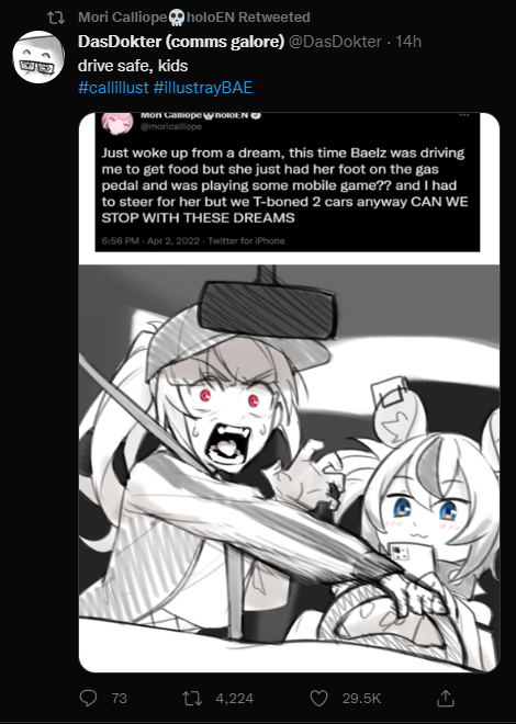 see y'all at my funeral ๐๐๐
(thank you so much for 4.2k rts and 29.5k likes!)