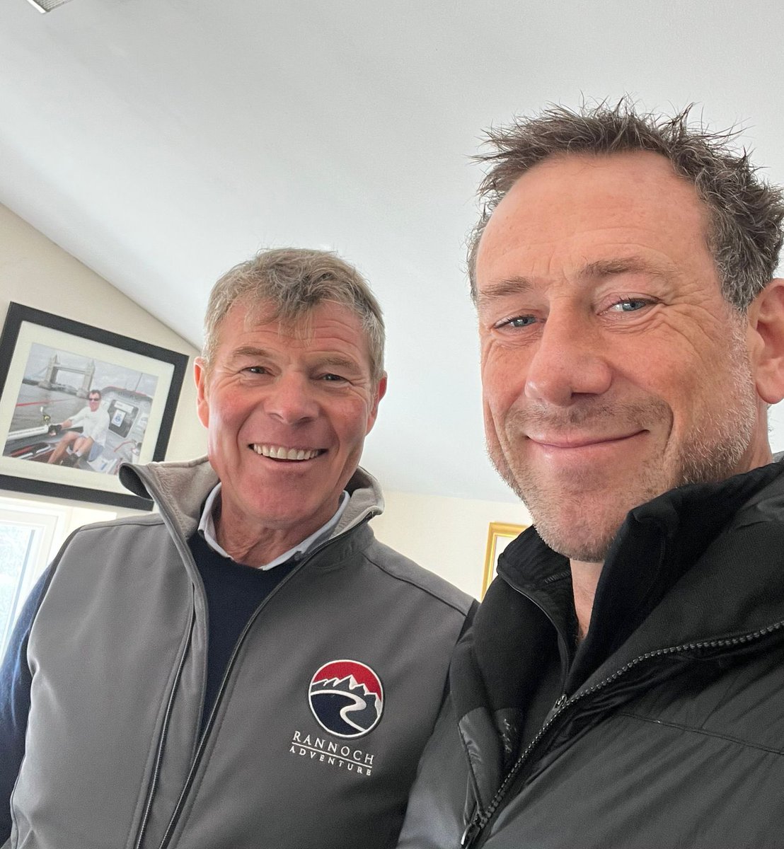 Great weekend spent @RannochNews with this legend. Cooking up some crazy ocean going madness! 🌊 🚣🏻 🤯