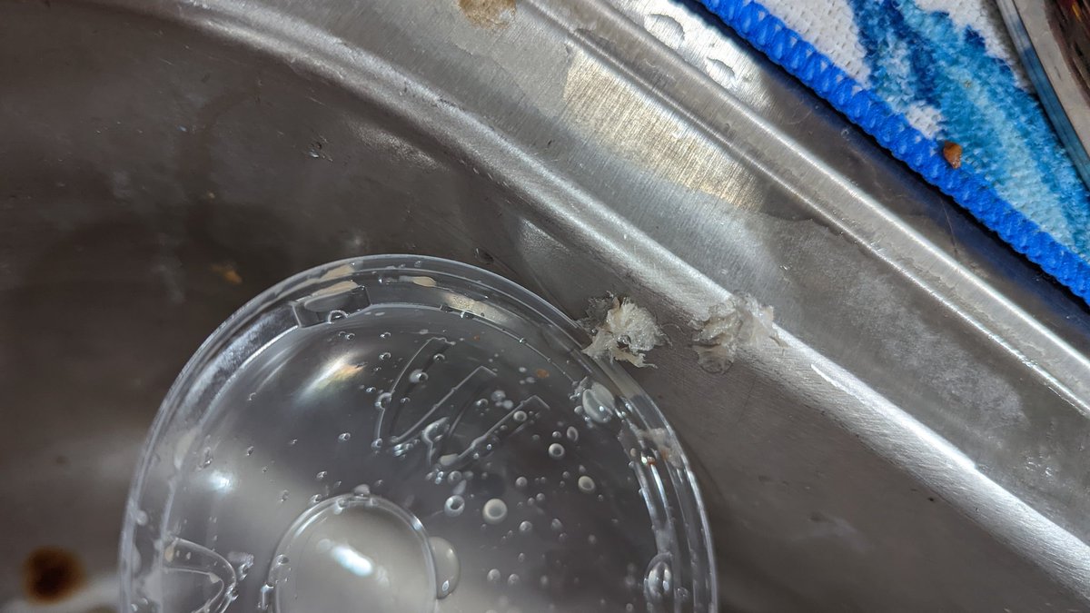 Smile4me03's tweet photo. Just another reminder not to eat fast food! @McDonalds this was in both our Frappes this morning #yuck #mcdonaldsfail #McDonalds https://t.co/eqvyBX4c6G