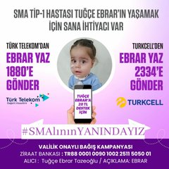 Bu ZOLGENSMA gelene kadar bırakmayacağız sizleri #SMAlınınYanındayız