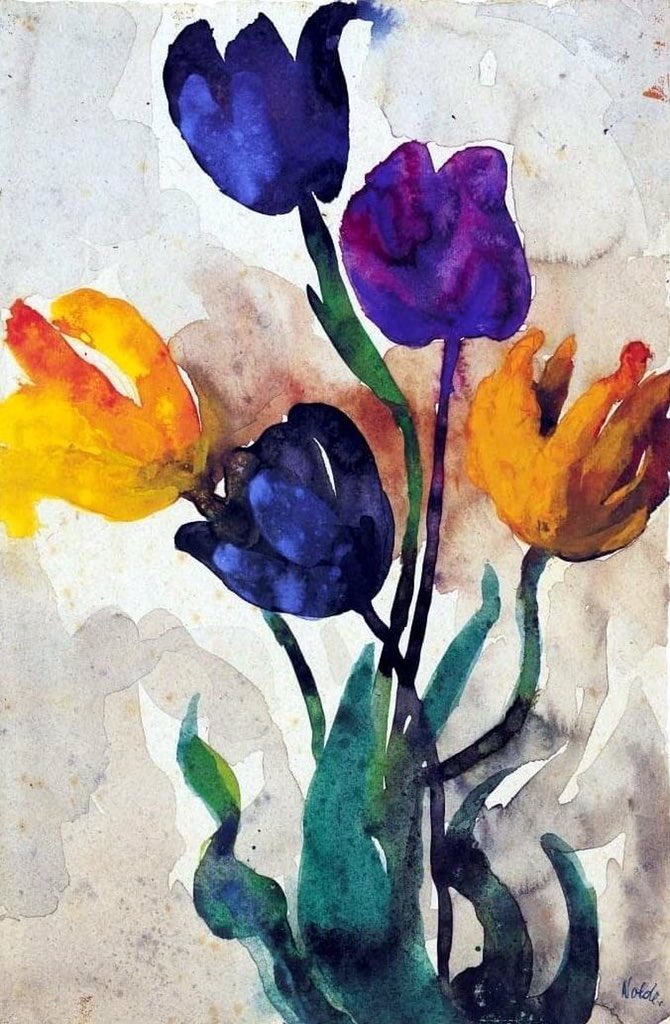 olgatuleninova's tweet photo. Emil Nolde
Tulpen - ca 1940 https://t.co/TdOfKXvoGA