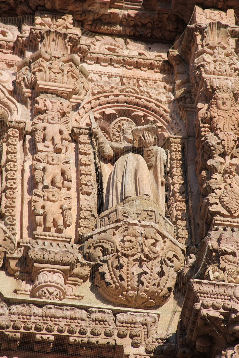 HispaniarumRex's tweet photo. #barroco Catedral de Zacatecas, México. https://t.co/1SxWbVp5Wr