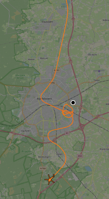 JeePeeBee's tweet photo. @joshua_josprijs Inmiddel alweer verder de A50 afgezakt. https://t.co/ml4CYWLCDC