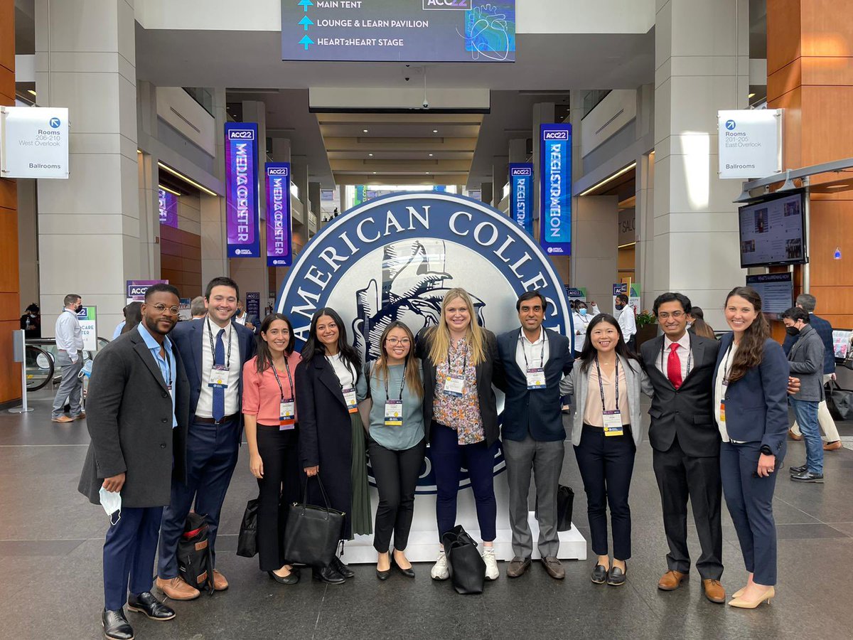 #BruinHearts rolling deep at #ACC22 💛🐻💙 missing @kewatson, @netta_doc, and @BrentonBauerMD! @uclaCVfellows @uclaimchiefs