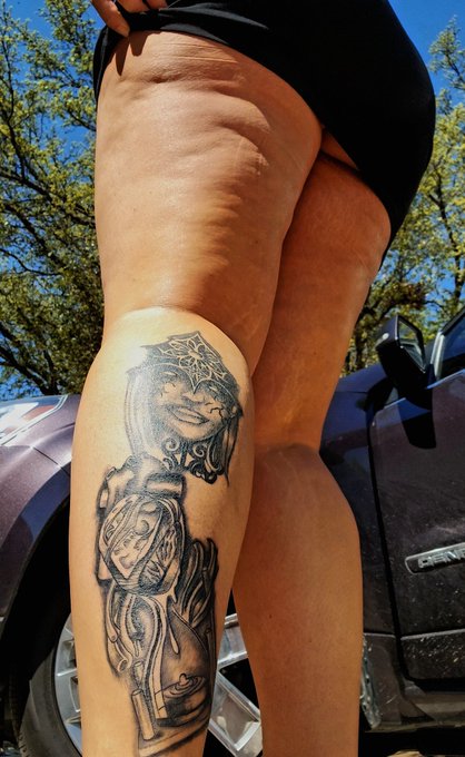 How do you like my new tattoo? I can't wait to finish covering this leg. Find me on Onlyfans at Nikkissweetspot<a href="/tag/curvy"class="tags"><span>#curvy</span></a><a href="/tag/tattoo"class="tags"><span>#tattoo</span></a><a href="/tag/butt"class="tags"><span>#butt</span></a><a href="/tag/mommy"class="tags"><span>#mommy</span></a><a href="/tag/thighs"class="tags"><span>#thighs</span></a><a href="/tag/tattooed"class="tags"><span>#tattooed</span></a>