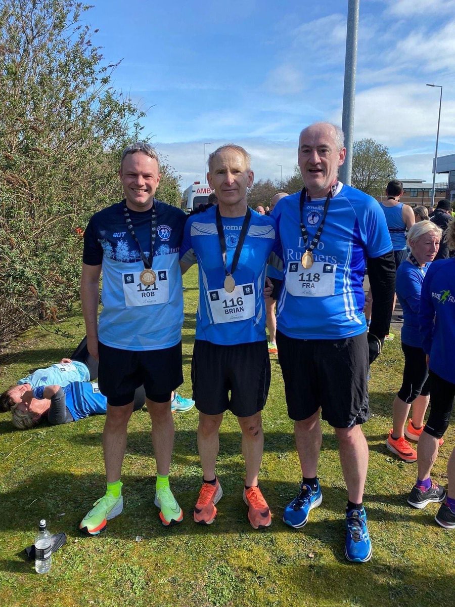 Well Done to Rob, Brian and Fra who all took part in todays Titanic 10K!