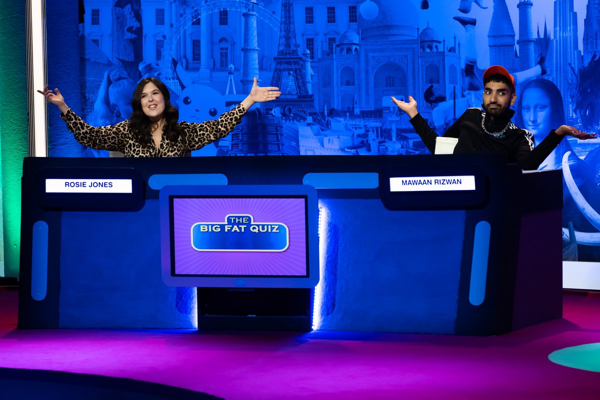 The Big Fat Quiz 2022 Impressão de jogos de tabuleiro com perguntas  correspondentes