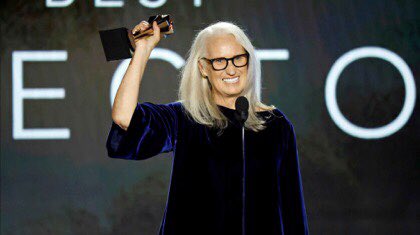 #JaneCampion (67 años) fue la 1ª mujer en conseguir la Palma de Oro  y la 3ª mujer en conseguir un Oscar después de Kathryn Bigelow "En tierra hostil’ y Chloé Zhao y su ‘Nomadland’ (2020)  #MeGustanLasPeliculasDeLasDirectoras #EnvejecimientoActivo #NuncaEsTarde #Sororidad #Oscars