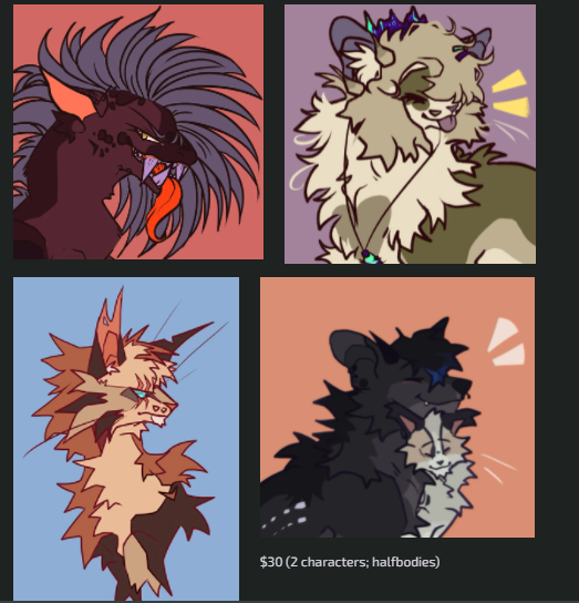 Hii!! I'm in need of a bit of m//ney for some payments IRL, so I'm advertising my comms!! RT's greatly appreciated haha 😅

∞ slots 
- Dm or reply to get a spot ♥