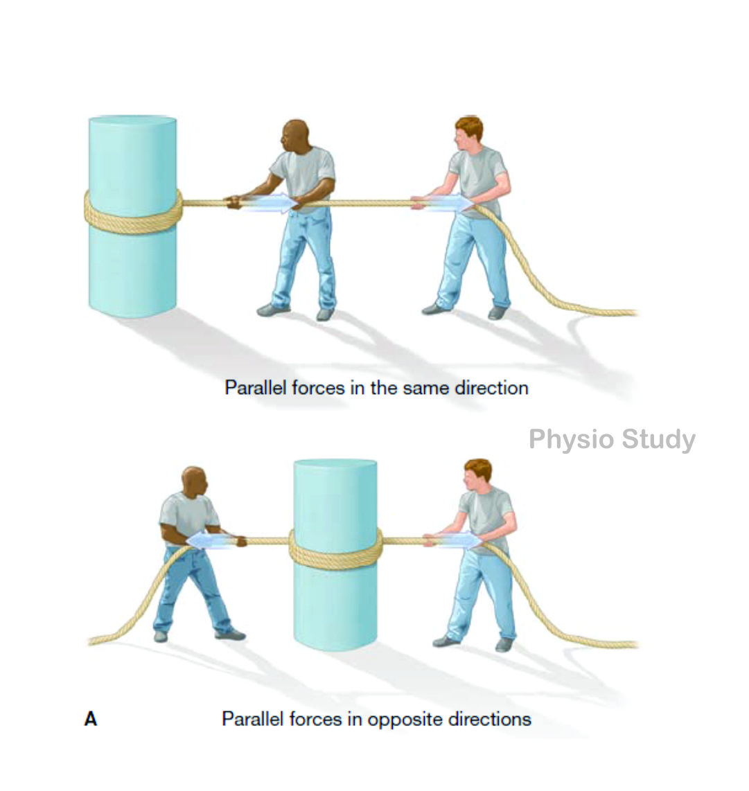 study_physio's tweet photo. Parallel forces are separate, linear forces of equal magnitude applied in the same plane, either in the same direction or in opposite directions.

#parallel #forces #separate #linear #equal #magnitude #applied #plane #direction #opposite https://t.co/AGLXtVUOoG