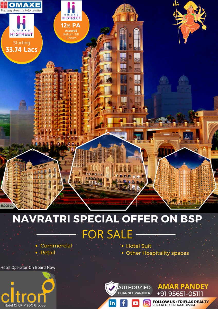 triflasrealty's tweet photo. Happy Navratri 2nd Days Maa Brahmacharini Fulfill Your Dream And Success ! Register Your Interest - https://t.co/gNTUkppcsE #triflasrealty #realty #success #10X #investment #commercial #reantalincome #assuredincome #motivational #residential #luxury #navratri2022 #innovative https://t.co/PWcPA0Xnw5
