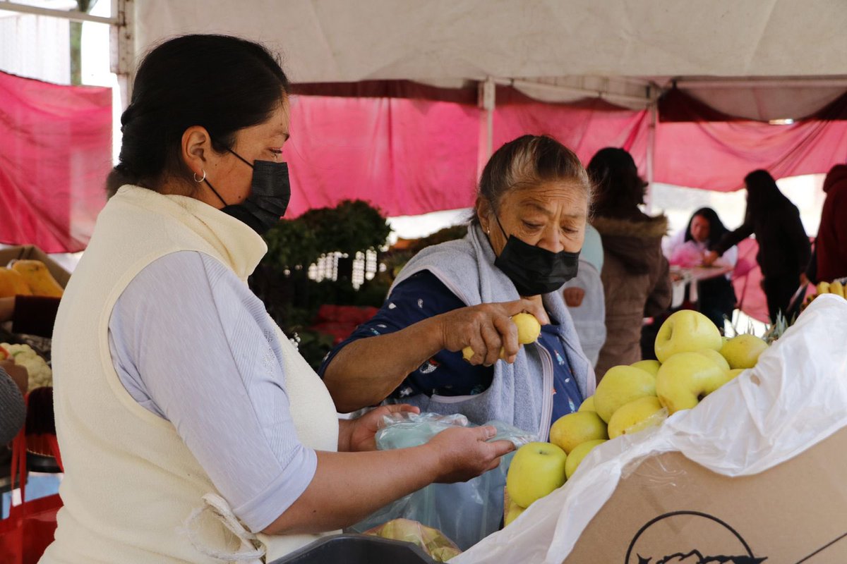 ParticipacionT's tweet photo. ¡Continuamos acercando a la alcaldía Tlalpan, La Feria del Bienestar!
Agradecemos a las vecinas y vecinos de los pueblos de Santo Tomás Ajusco y Parres El Guarda, donde acercamos “La Central de Abastos a tu Colonia”. https://t.co/Q2X3cdmyvV