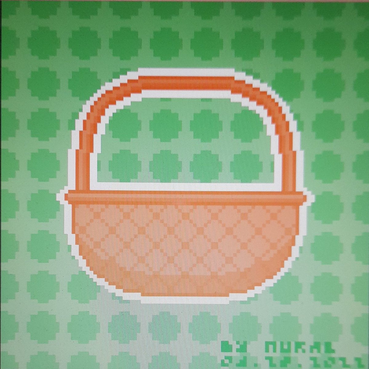 nuralsblog's tweet photo. An improved basket. π§Ί
#Basket #art #pixelart #dailydrawingchallenge #finalrecreatedversion #NuralsBlog https://t.co/zXNu3dSvXP