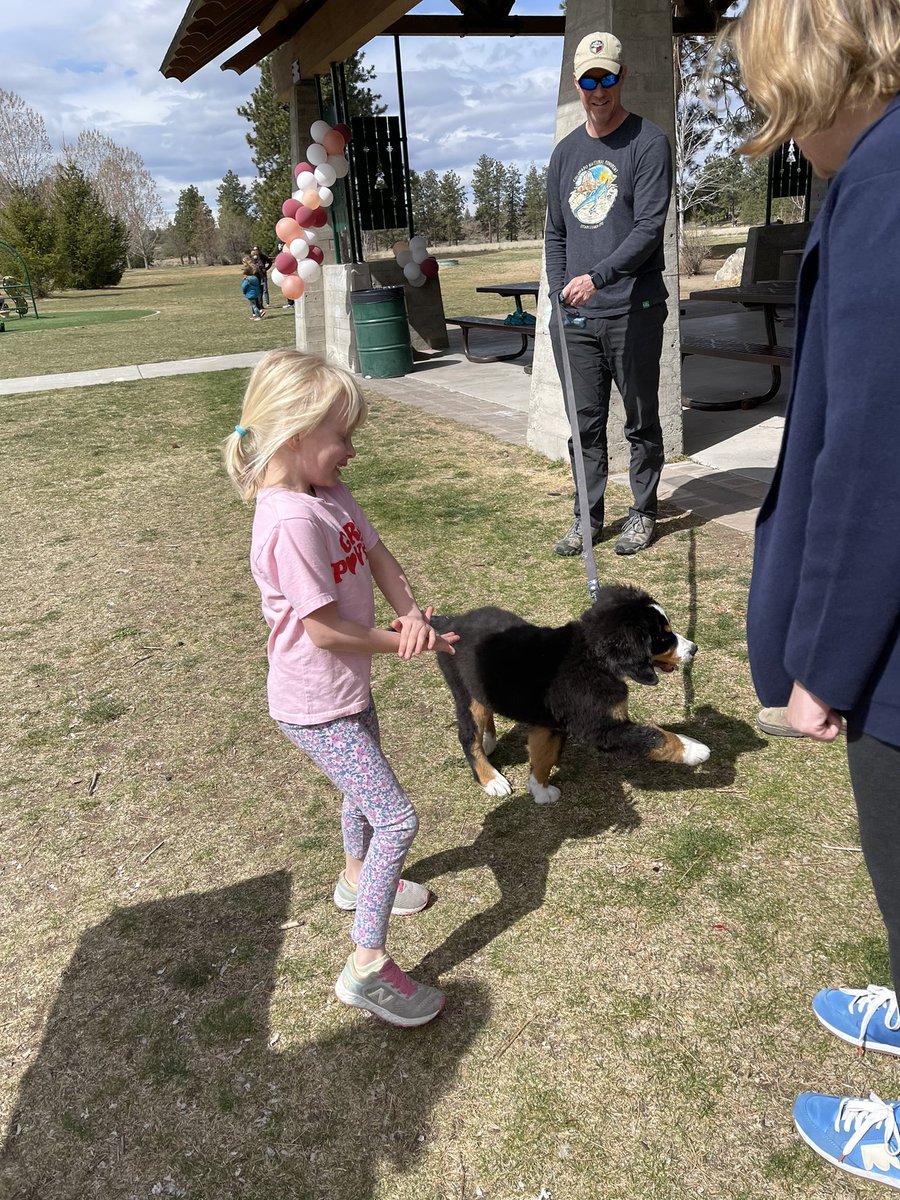 Emerson4OR's tweet photo. Thank everyone who turned out to grab a yard sign and some swag! Lots of cute dogs and lots of kids on the playground - my kind of campaigning! #orpol #orleg #Flip53 https://t.co/4hVSXUKLtN