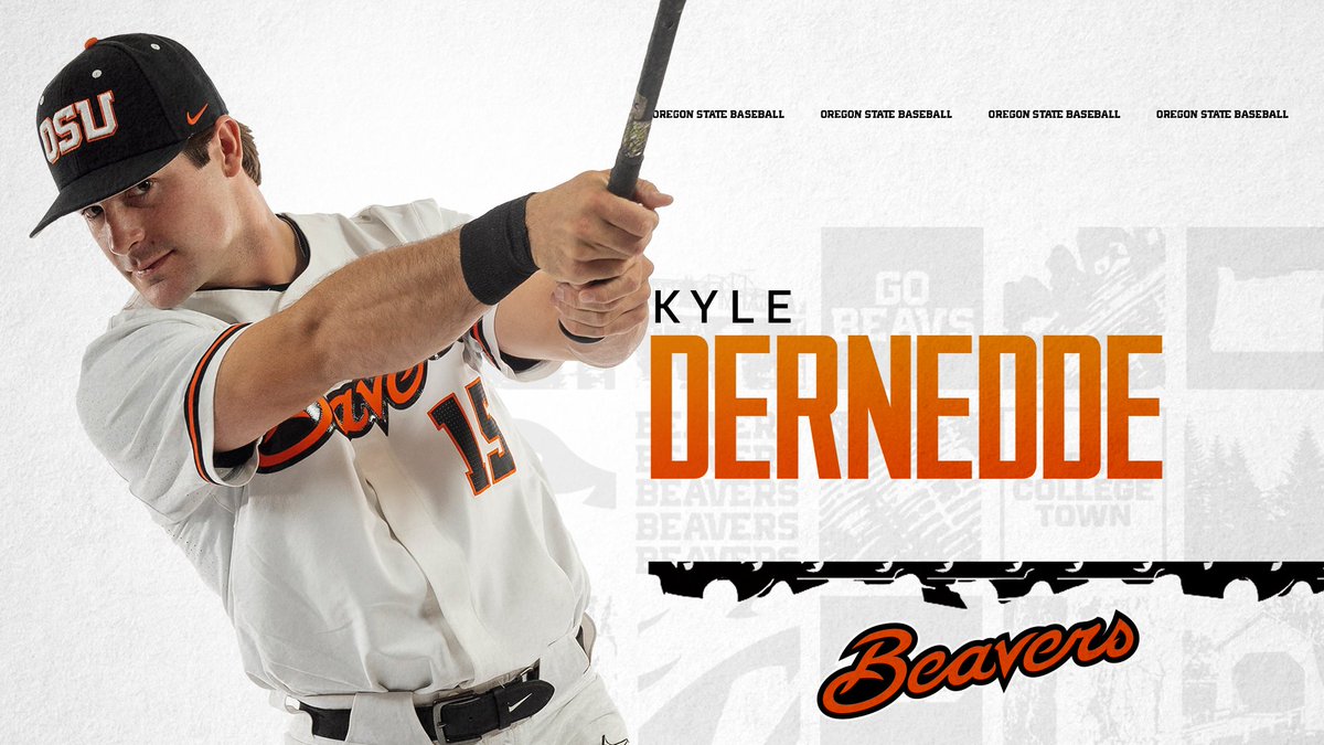 BeaverBaseball's tweet photo. Dernedde with a leadoff double. https://t.co/rpChbcv6jP