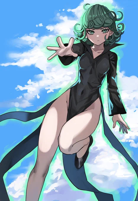 Rare Tatsumaki drawing 
