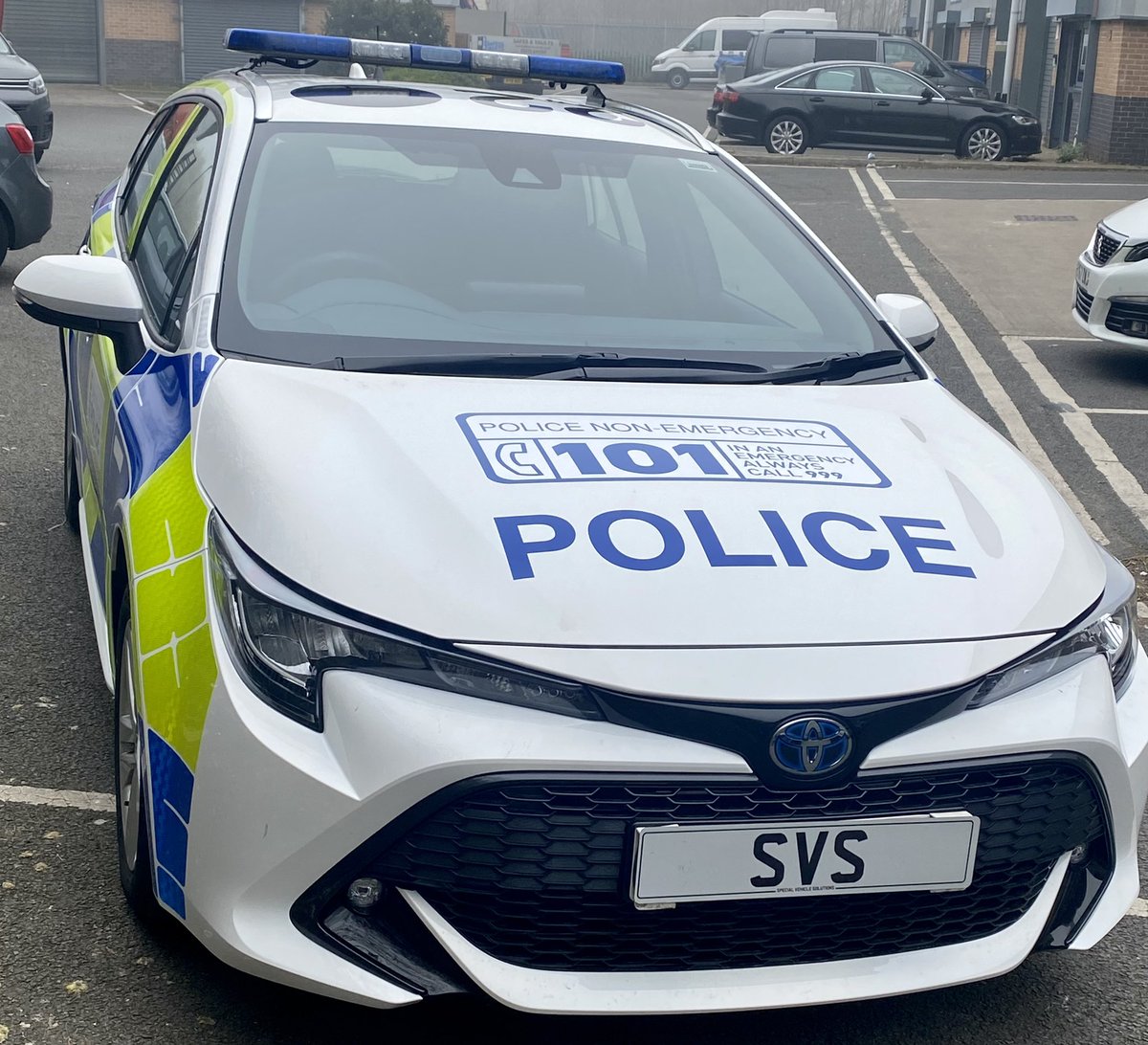 SVSolutionsltd's tweet photo. Police Toyota Corrola Hybrid #convertedbytheprofessionals #toyotaUK #toyotaeurope #police https://t.co/BRtPVPMYcv