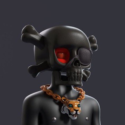 AprilTheRoo's tweet photo. @E12O6 @DiamondDogz_ @DeadHeadsNFT It’s official!! Attention please!! Introducing #DeadHeads #skulltropper El Tigre the Mamba King 🖤🖤
What does the @DeadHeadsNFT community think? https://t.co/n2tsyNrIu7