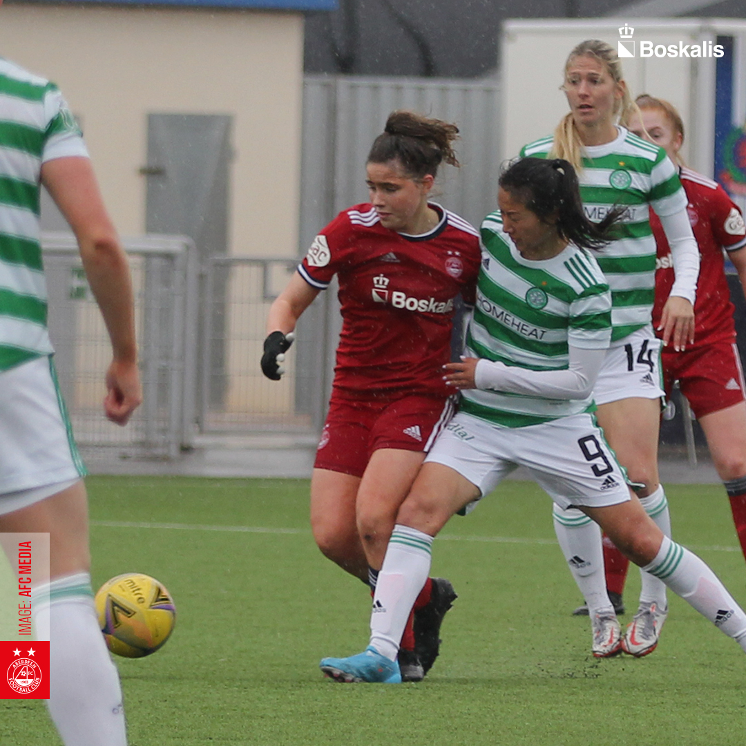 AberdeenWomen's tweet photo. 📝 @themarkgordon's report from today's 2-0 defeat in the Biffa Scottish Women's Cup Quarter Final clash against Celtic.
// https://t.co/5pwwIK7zyA | #StandFree https://t.co/yF7L26sPZx