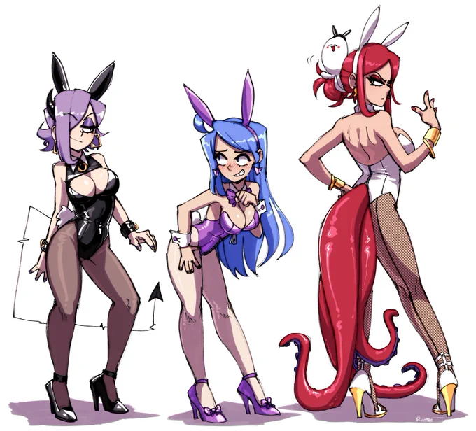 Bunny Liz, Marcy AND Thenia!!!??? WTF!!?? 👺 