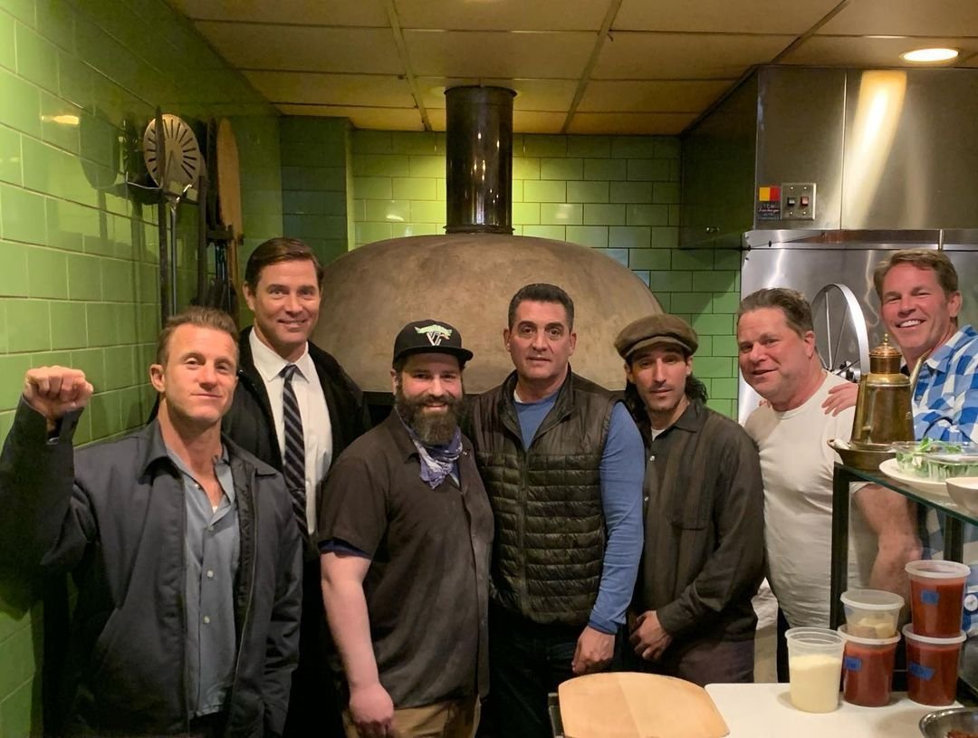 Alohaspaceman20's tweet photo. From figidini ϕ cheers to the fed hill crew on their new project! thanks for stopping by gentlemen...we all feel this is gonna be a hit! ϕ
•
•
•#figidini #federalhill #tvshow
#H50 #scottcaan
https://t.co/rDPZ8FJAHB https://t.co/hGU5QB8J8b