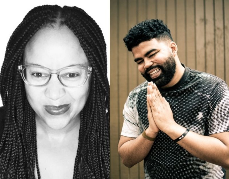 sljournal's tweet photo. Dhonielle Clayton and Julian Randall Want to Shake Up the Magical Middle Grade World https://t.co/6CNn6Jx3kf https://t.co/4w4q5Dpnqk