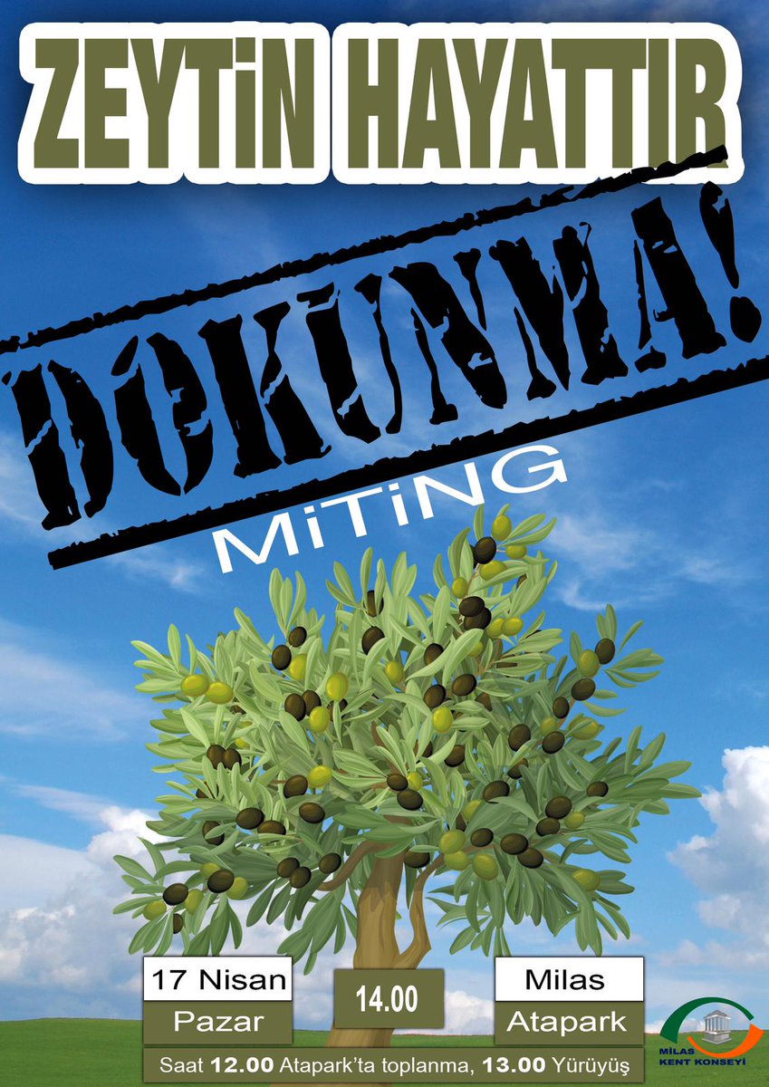 SenYatagan's tweet photo. #ZeytinHayattır #dokunma https://t.co/U3wPgZCXUP