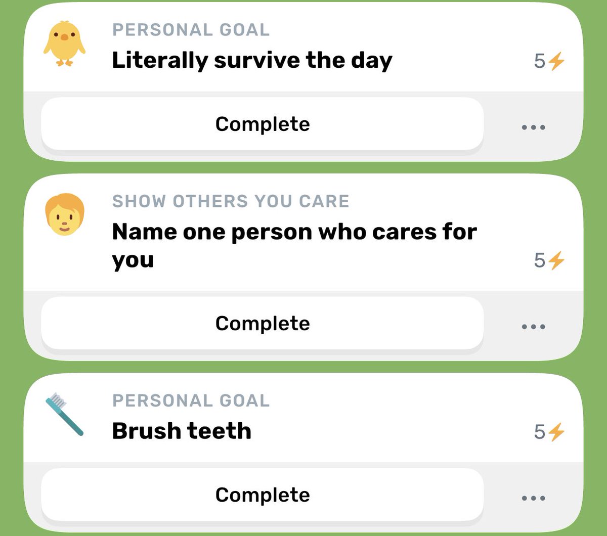 CloudyNX01's tweet photo. I’m using #PetFinch more and more and I just love it so much because it has all kinds of goals I can set for my day.
Even small goals- from get out of bed to literally just “surviving the day”.
I think I’ve always needed this app!! Thank you Pet Finch 🫶🏽♥️🌥 https://t.co/XPWWUGEJ3Y