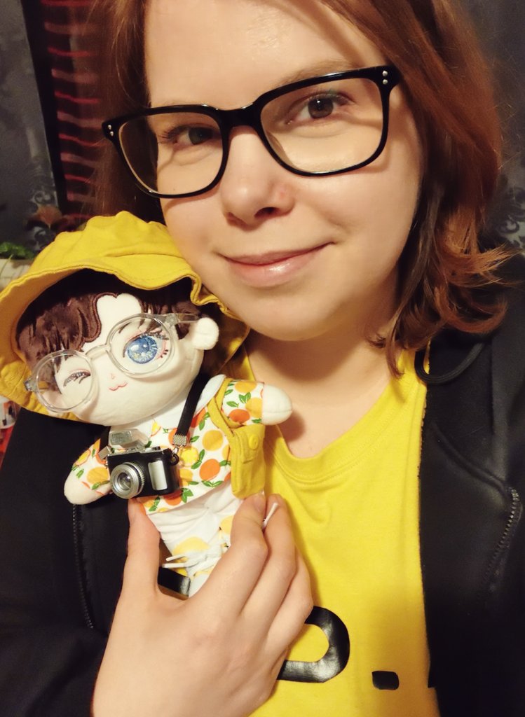 Akai_Yami's tweet photo. Say hello to my son - tangerine prince and best boi Kang Yuchan.

I shall take him on adventures with me!

#ACE #에이스 @official_ACE7 @BreakingDawnACE https://t.co/xBfNV3OYu2