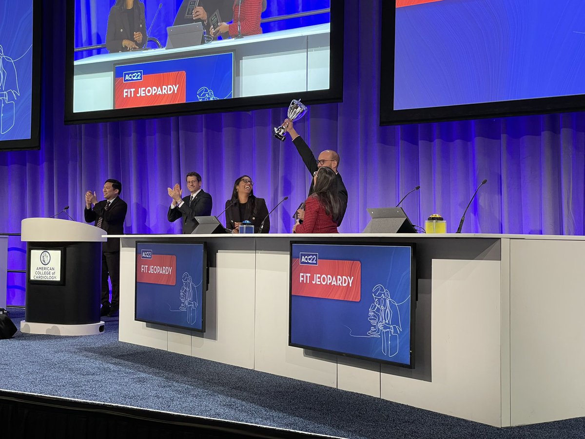 ACCinTouch's tweet photo. Congrats to the Dominican Republic - the winners of the International ACC FIT Jeopardy! 🏆#ACC22 #ACCFITJeopardy #ACCFIT https://t.co/mvn7UJodtn
