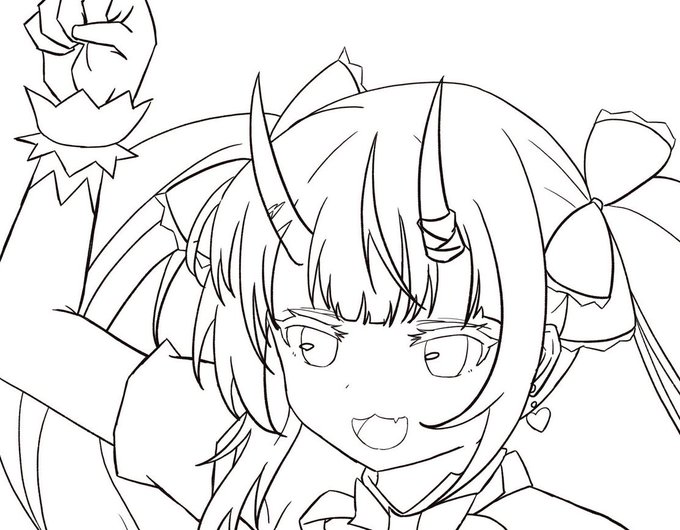 線画だ余 
