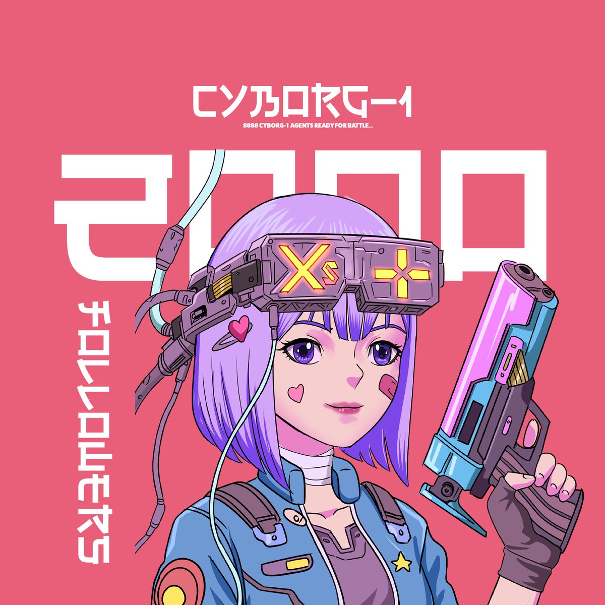 Cyborg-1 Genesis NFTs tweet media