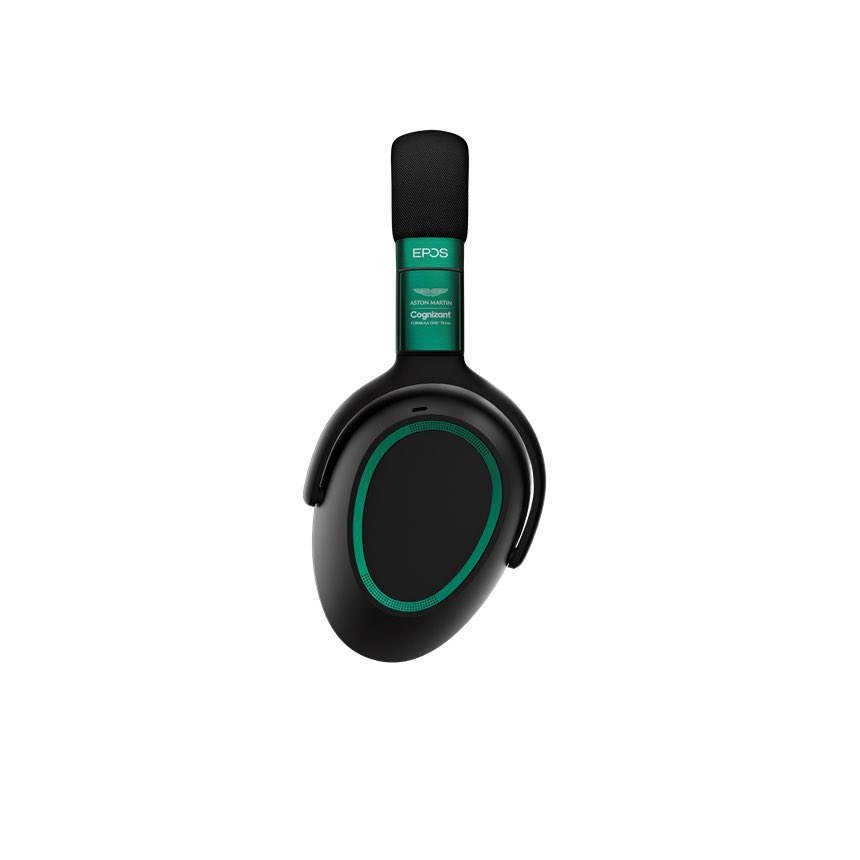 larissa_rogers1's tweet photo. Wat een gave headset. Nou bakt Aston Martin er niet veel van in de #f1, maar alleen al vanwege de kleur een hebbeding #Epos #Adapt660 https://t.co/nrhe5Vd93k